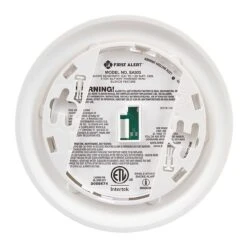 1039792 Battery-Operated Ionization Smoke Alarm, 2 Pack -Brand Store 1039792 SA303 Back