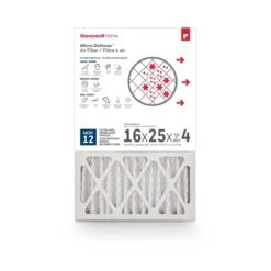MERV 12 Slim Fit Air Filter 16 In X 25 In X 4 In For Canada