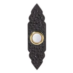 Wrought Iron Finish Wired Push Button