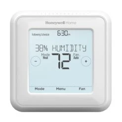White T5 Touchscreen Thermostat