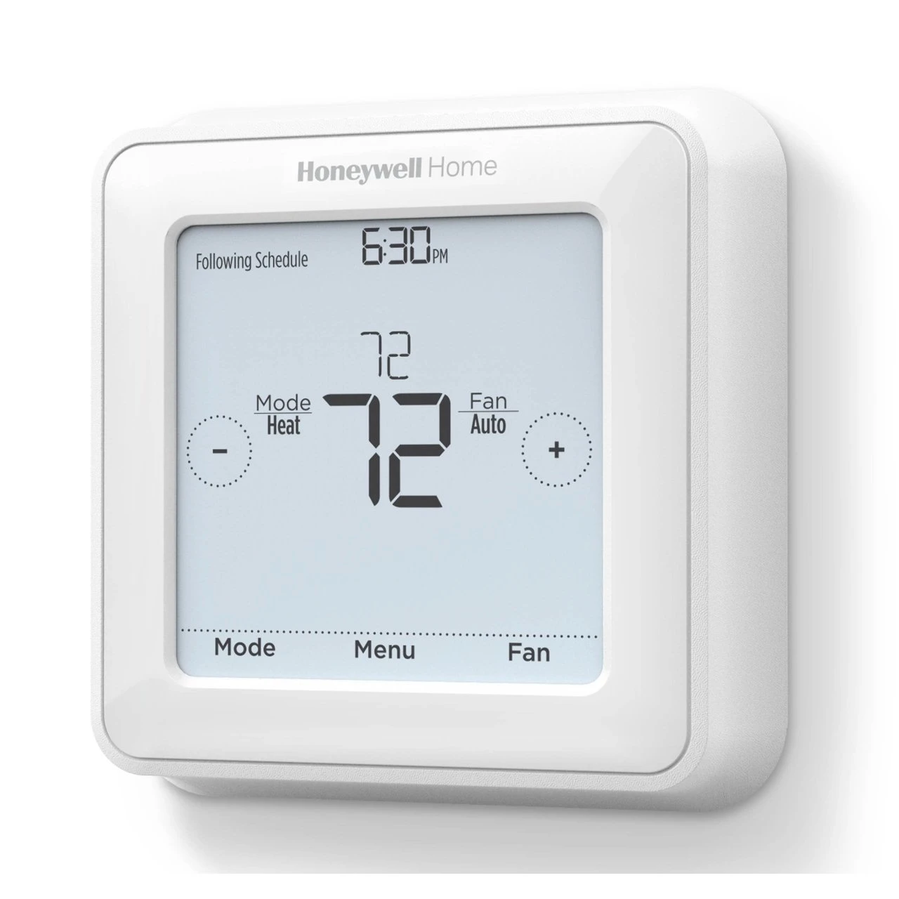 White T5 Touchscreen Thermostat 2 White T5 Touchscreen Thermostat - Image 2