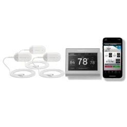 WiFi Color Touchscreen Thermostat Comfort And Leak Protection Kit | Resideo