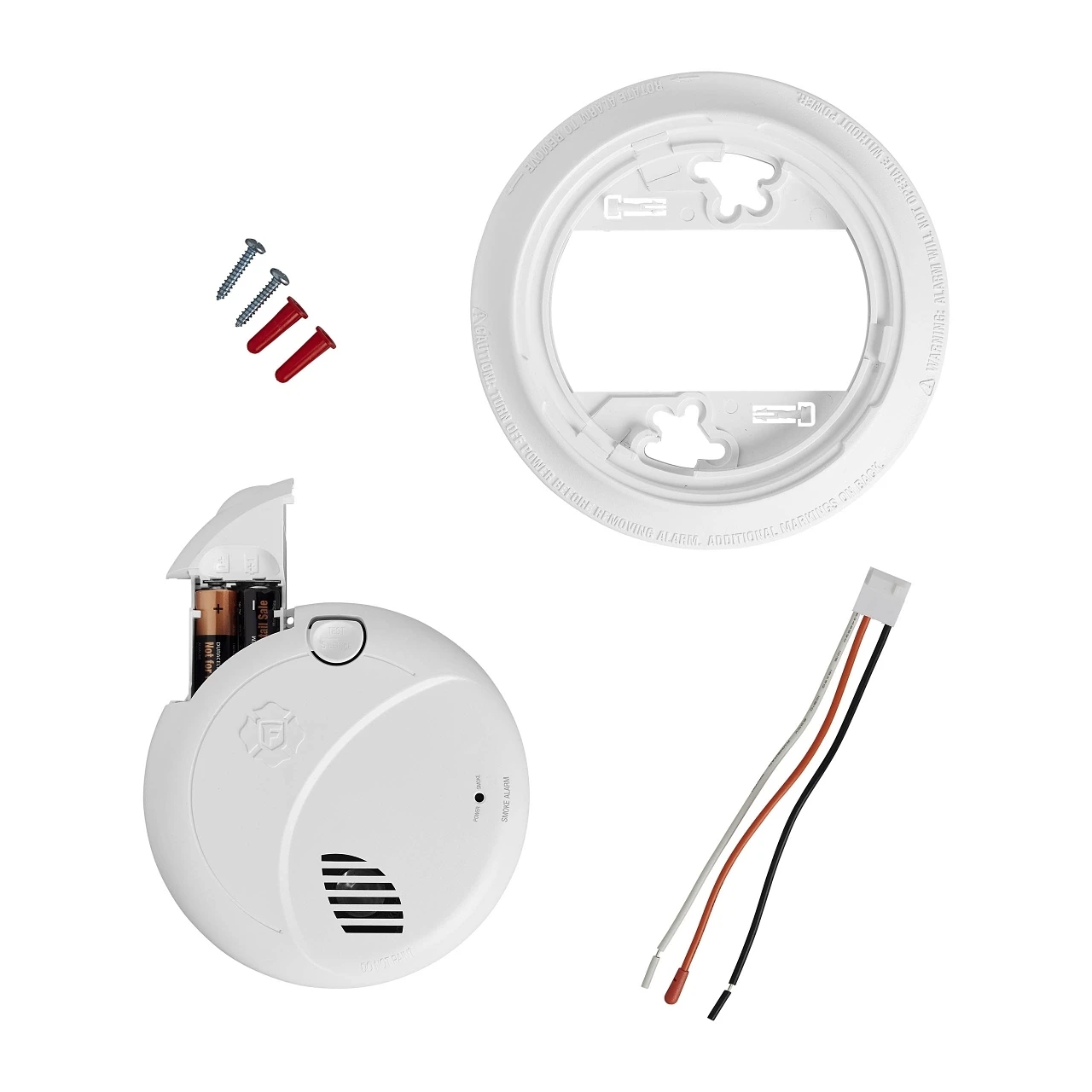 1046719 Interconnect Hardwire Smoke Alarm With Battery Backup & Voice 7 1046719 Interconnect Hardwire Smoke Alarm With Battery Backup & Voice - Image 7