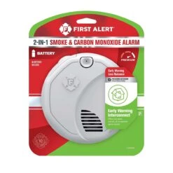 1048446 Interconnect Battery-Operated Smoke & CO Alarm With Voice 9 1048446 Interconnect Battery-Operated Smoke & CO Alarm With Voice -Brand Store SMCO500V 1pk c12 6