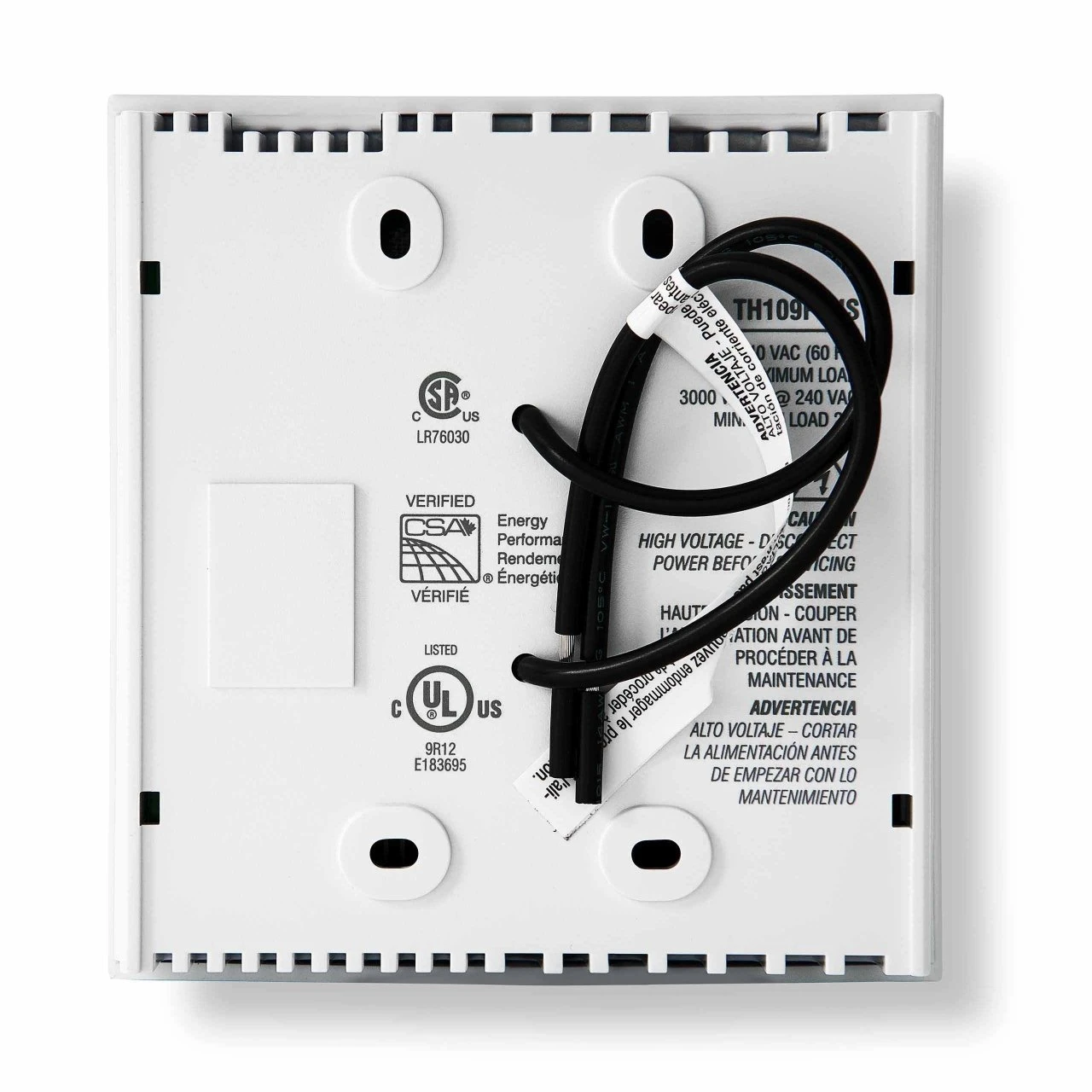 Line Volt Manual TRIAC Electric Heat Thermostat 2 Line Volt Manual TRIAC Electric Heat Thermostat - Image 2