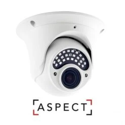 4MP IP Motorised Lens Large Turret - Aspect Lite - L-TUIP4M-Z-1 -Brand Store aspect lite 4mp ip varifocal turret camera 5 3