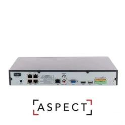 4 Channel UHD 8MP NVR Aspect NVR-8MPOE-4-2000 -Brand Store aspect ultra high definition 8mp 4 channel network video recorder 4 1