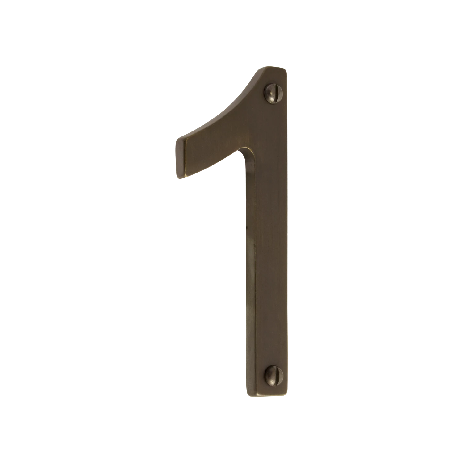 Banham Door Numeral 1 Dark Bronze 1 Banham Door Numeral 1 Dark Bronze