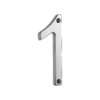 Banham Door Numeral 1 Polished Chrome