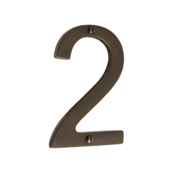 Banham Door Numeral 2 Dark Bronze
