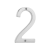 Banham Door Numeral 2 Satin Chrome