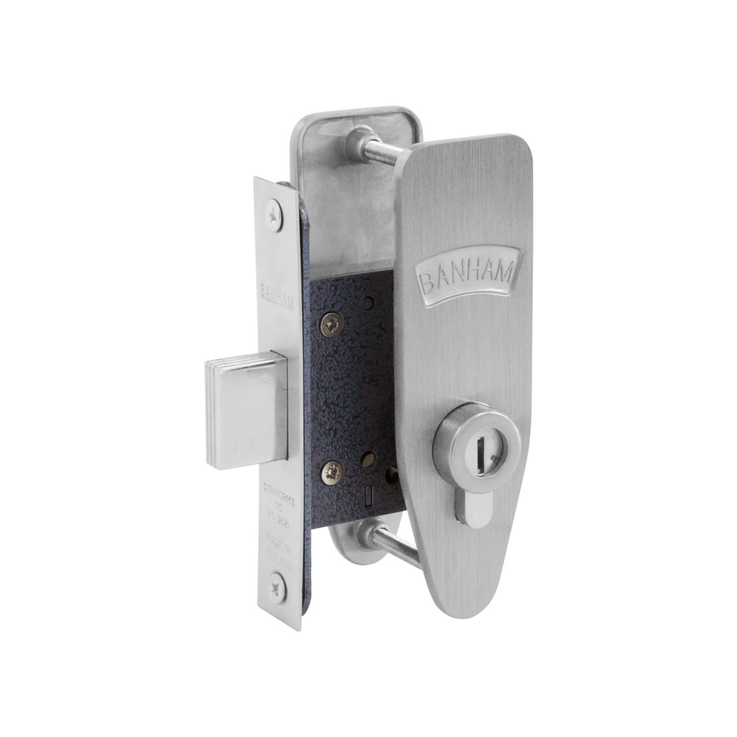 Banham G7134 Narrow Stile Satin Chrome 1 Banham G7134 Narrow Stile Satin Chrome