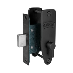 Banham G7134 Narrow Stile With Thumbturn Satin Black