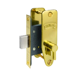 Banham G7134 Narrow Stile With Thumbturn Polished Brass