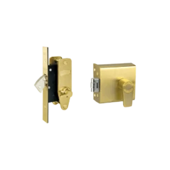 Banham FD5000 + M2003 Lock Kit Satin Brass