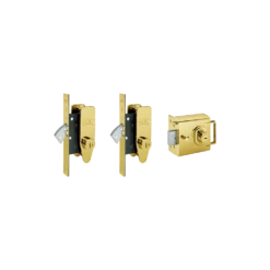 Banham L2000 And M2002 (x2) Lock Kit Polished Brass