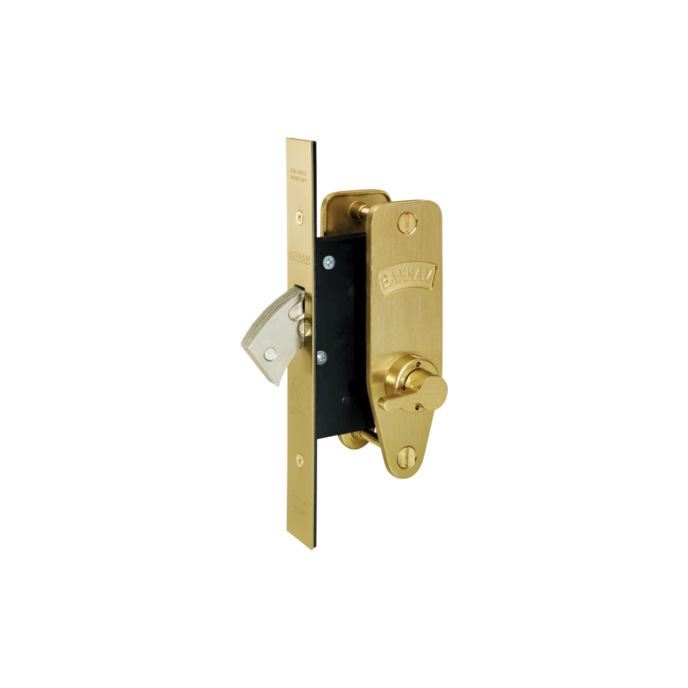 Banham EL4000 + M2003 Lock Kit Satin Brass 3 Banham EL4000 + M2003 Lock Kit Satin Brass - Image 3
