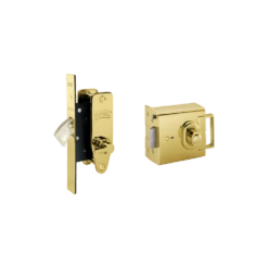 Banham EL4000 + M2003 Lock Kit Polished Brass
