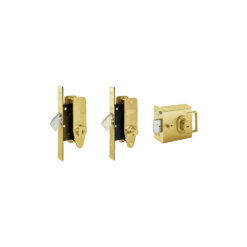 Banham L2000 + M2002 + M2003 Lock Kit Satin Brass