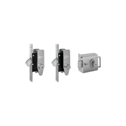 Banham L2000 + M2002 + M2003 Lock Kit Satin Chrome