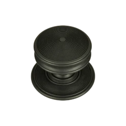 Bloomsbury Classic Reeded Door Knob Dark Bronze