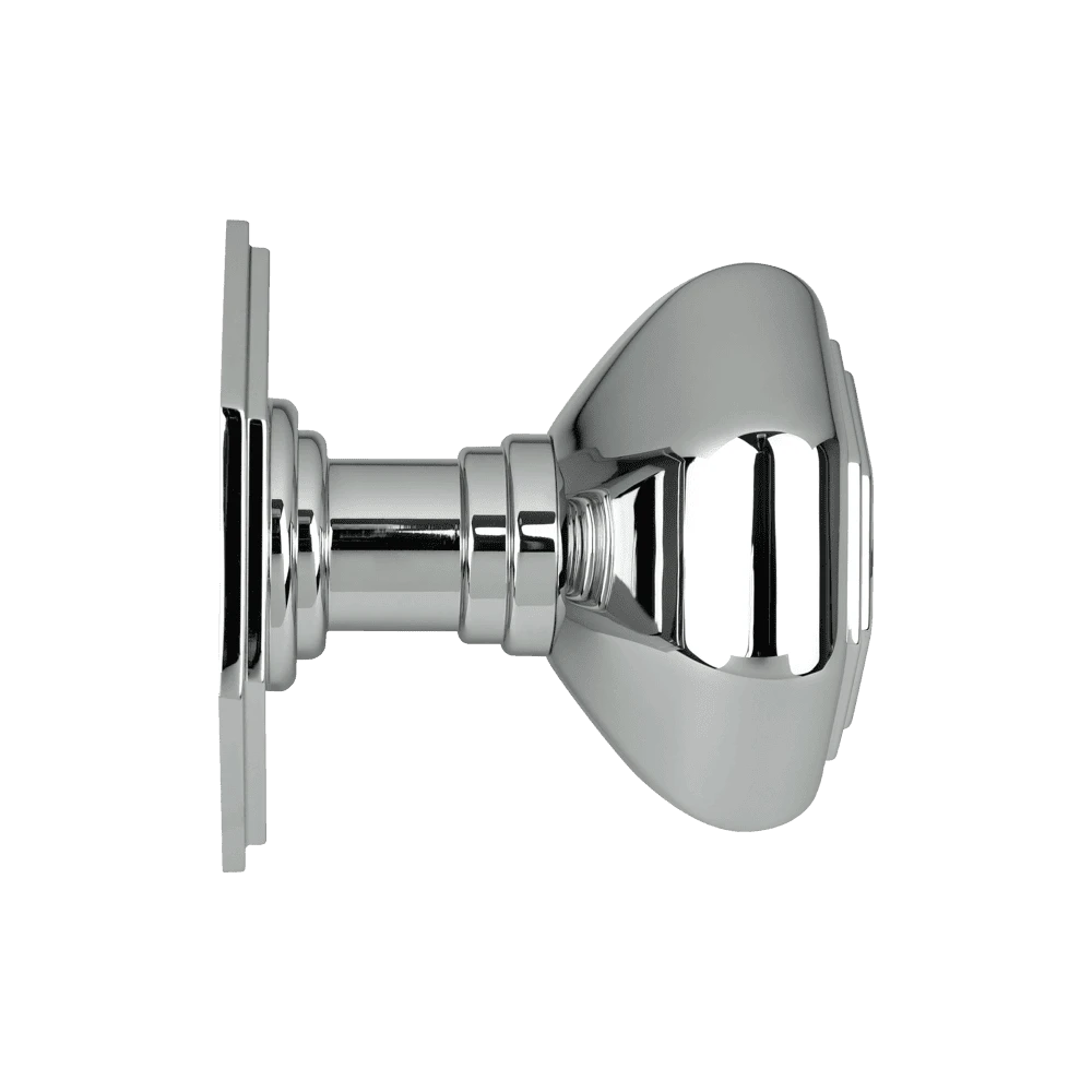 Large Octagonal Door Knob Polished Chrome 3 Large Octagonal Door Knob Polished Chrome - Image 3