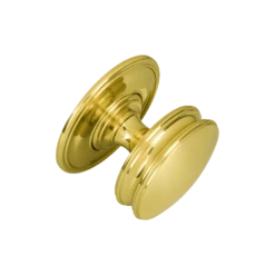 Marylebone Centre Door Knob Polished Brass -Brand Store banham marylebone centre door knob polished brass persp