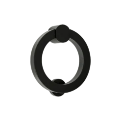 Marylebone Circular Door Knocker Black