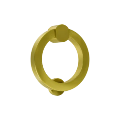 Marylebone Circular Door Knocker Satin Brass