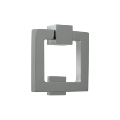 Soho Square Door Knocker Polished Chrome