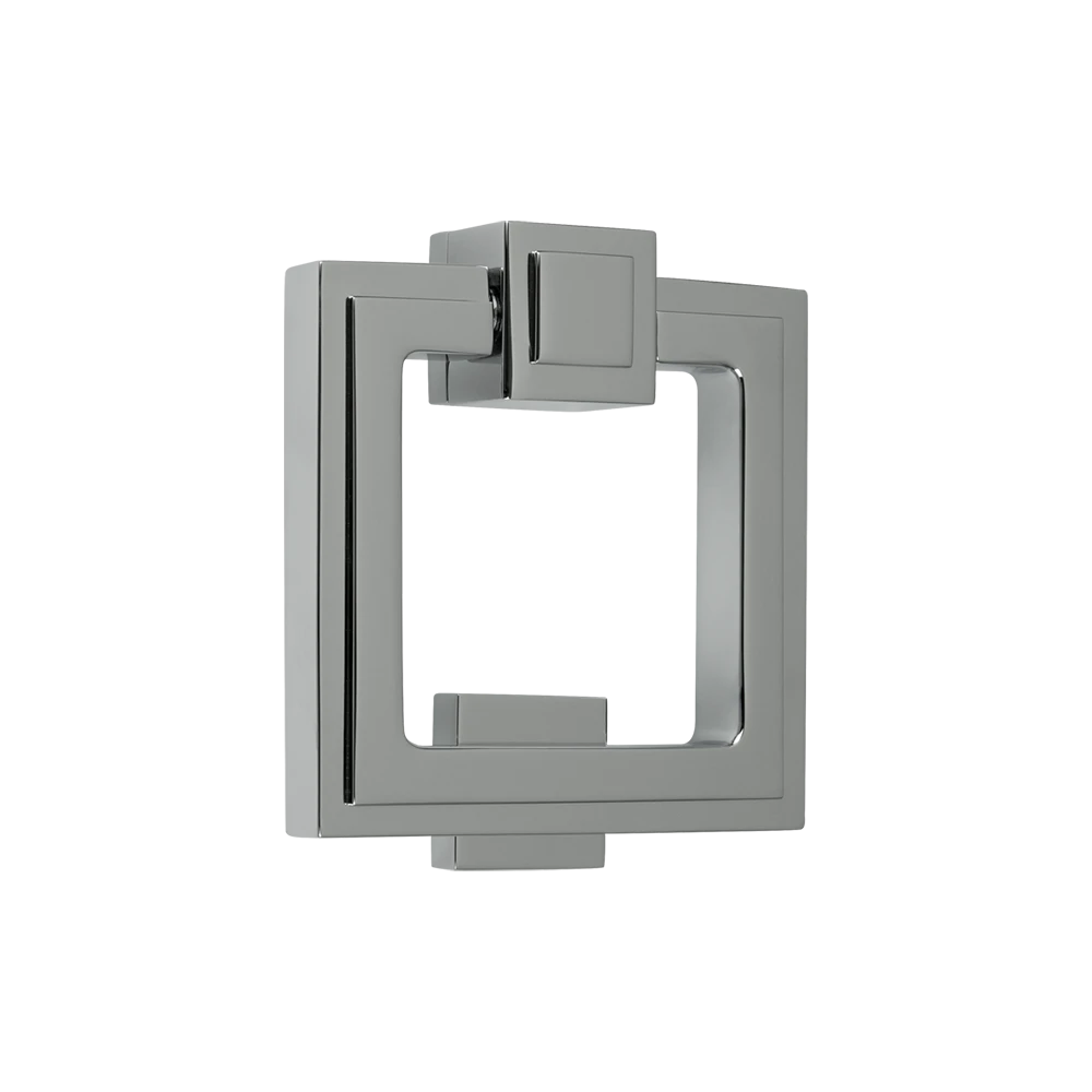 Soho Stepped Door Knocker Polished Chrome 1 Soho Stepped Door Knocker Polished Chrome