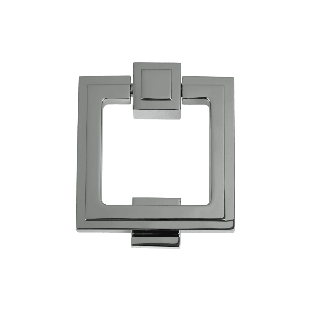 Soho Stepped Door Knocker Polished Chrome 2 Soho Stepped Door Knocker Polished Chrome - Image 2