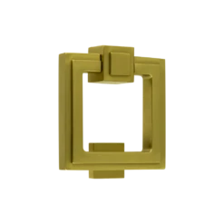 Soho Stepped Door Knocker Satin Brass