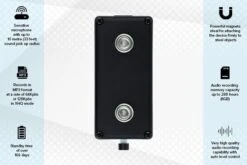 AB-END2EM - Audio Bugs - Black Box Recorder Ext Mic -Brand Store magenetic car recorder 1