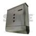 Mail Post Box With Newspaper Holder - Stainless