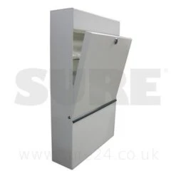 Brand SURE MSSL90 PostSafe Anti Arson Mailbox Slimline